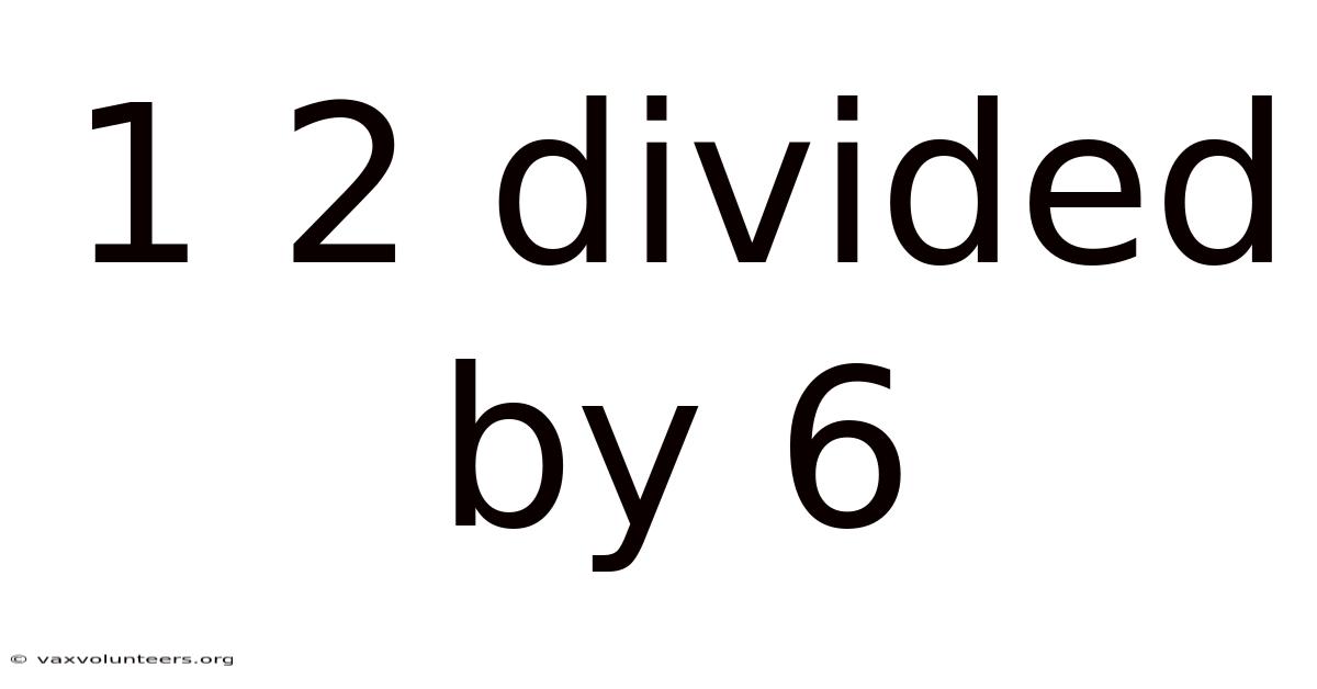 1 2 Divided By 6
