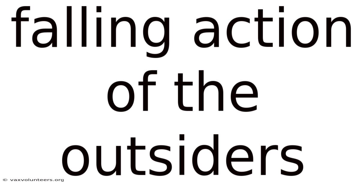 Falling Action Of The Outsiders