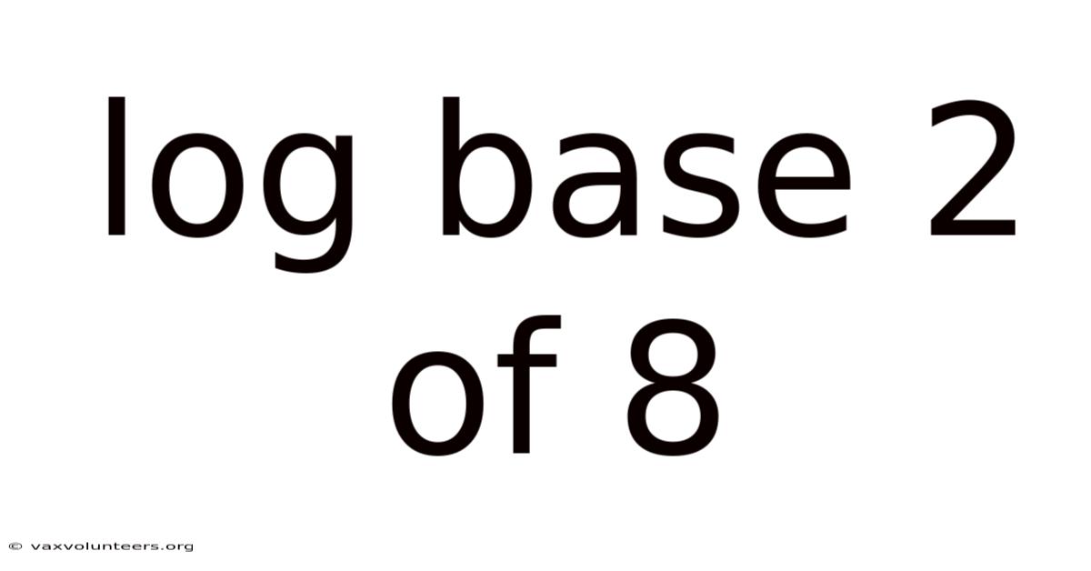 Log Base 2 Of 8