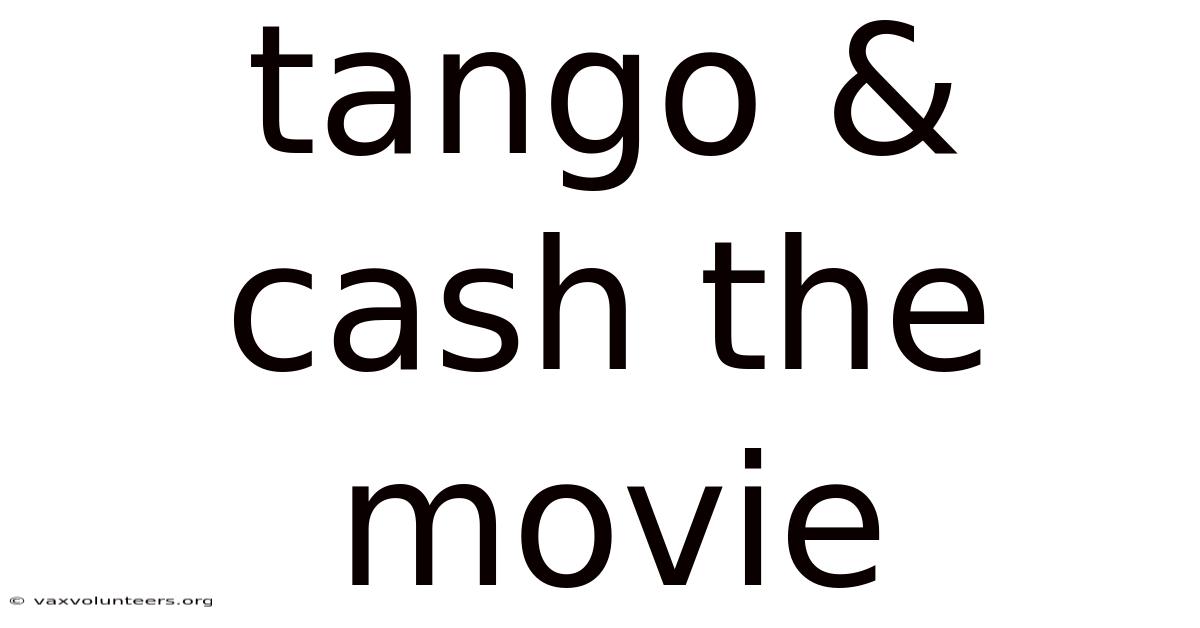 Tango & Cash The Movie