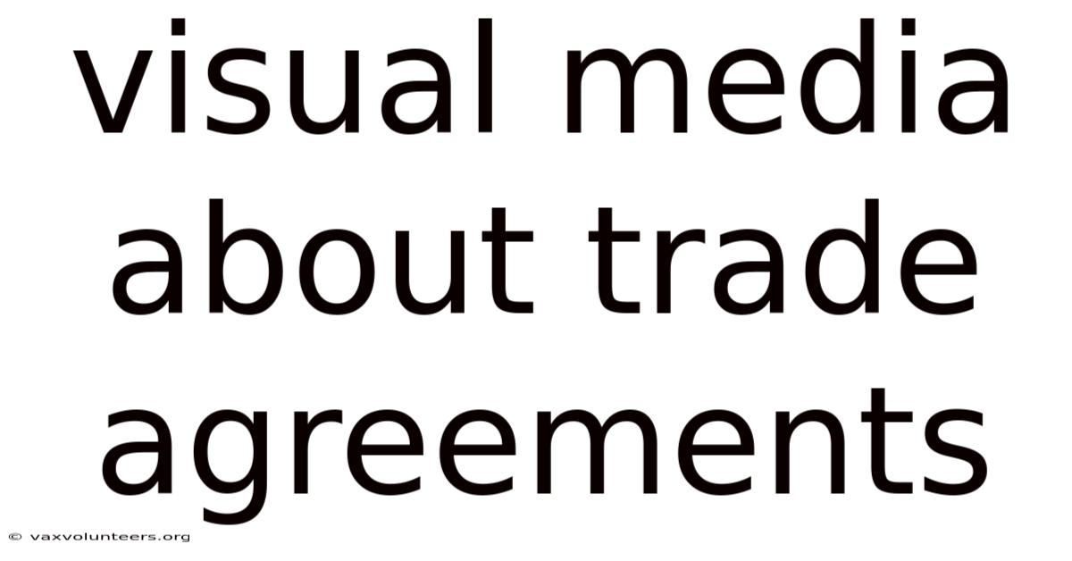 Visual Media About Trade Agreements